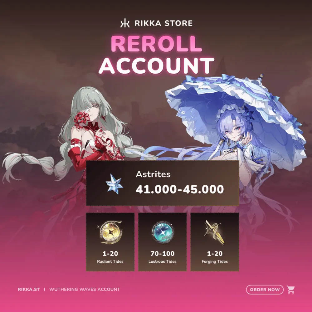 ☆ EU | Phrolova + Cantarella + 41000+ Astrites | Reroll Account | DM for Catalog