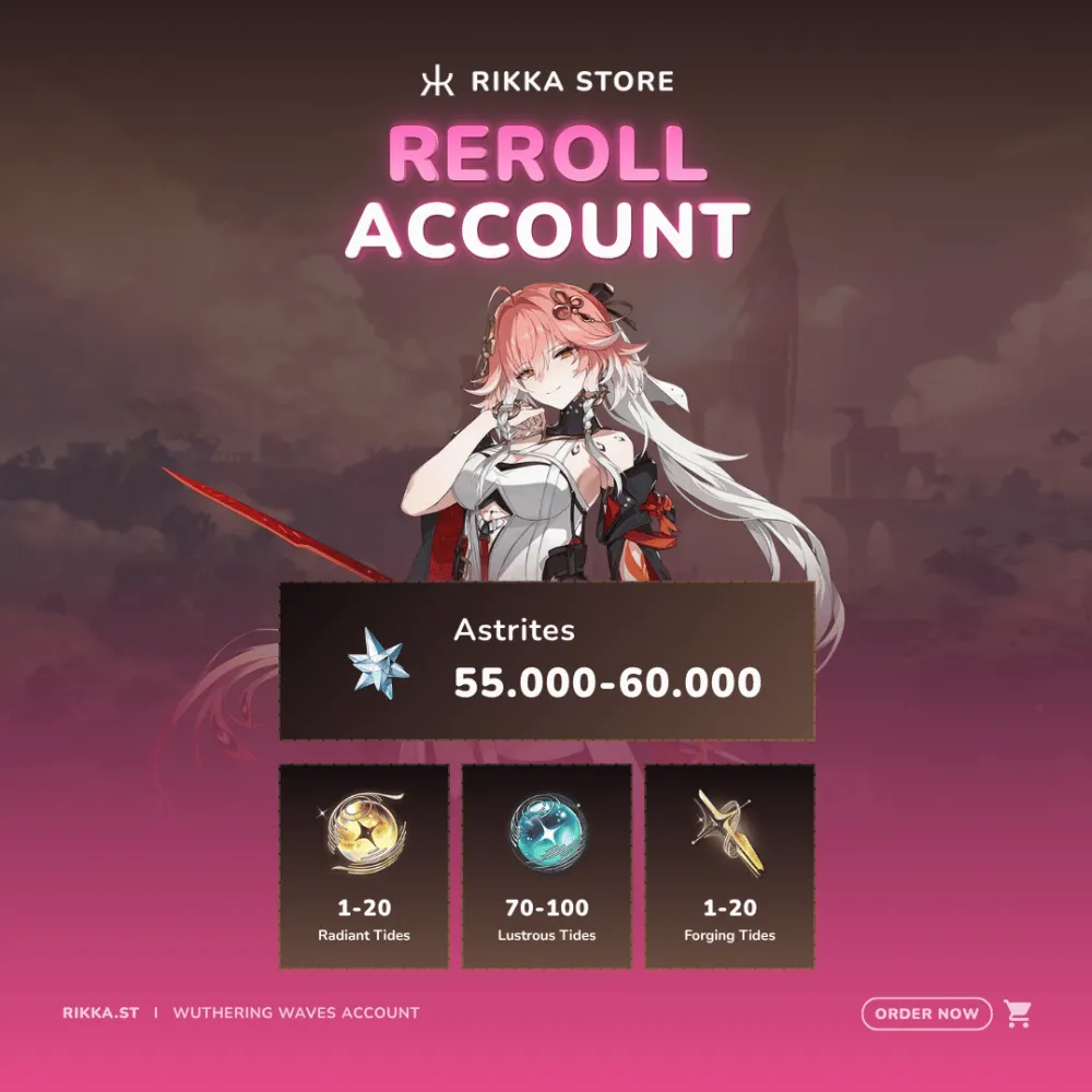 ☆ NA | Changli + 55000+ Astrites | Reroll Account | DM for Catalog