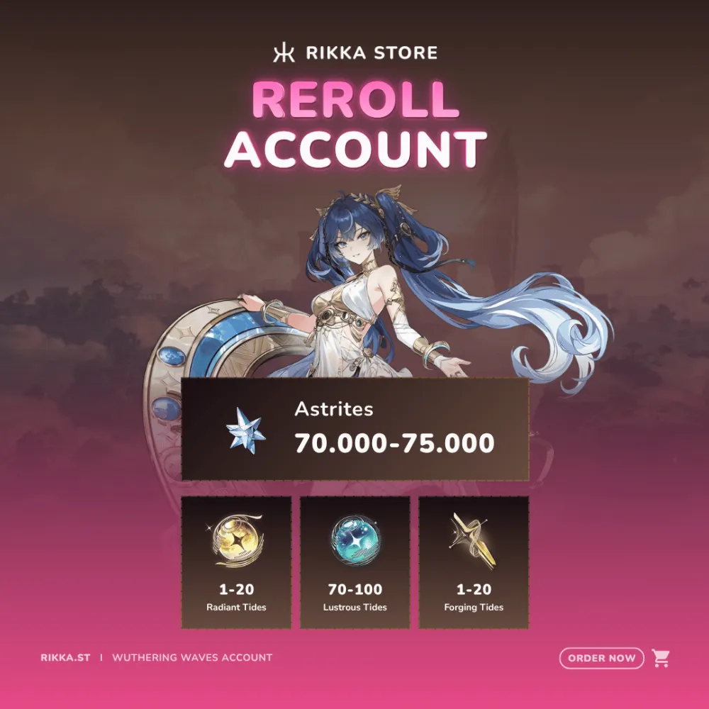 ☆ NA | Iuno + 70000+ Astrites | Reroll Account | DM for Catalog