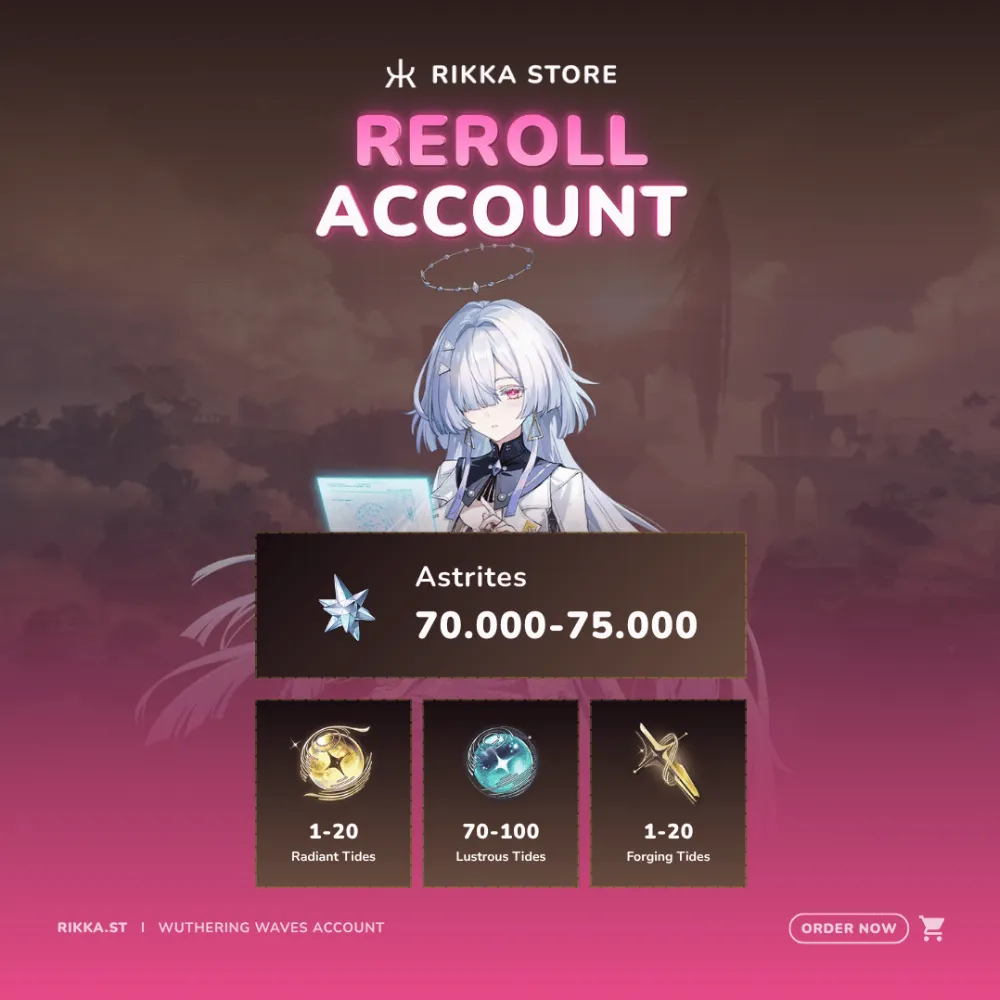 ☆ NA | mornye + 70000+ Astrites | Reroll Account | DM for Catalog