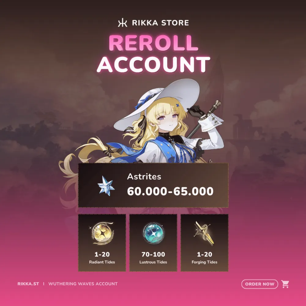 ☆ EU | Phoebe + 60000+ Astrites | Reroll Account | DM for Catalog