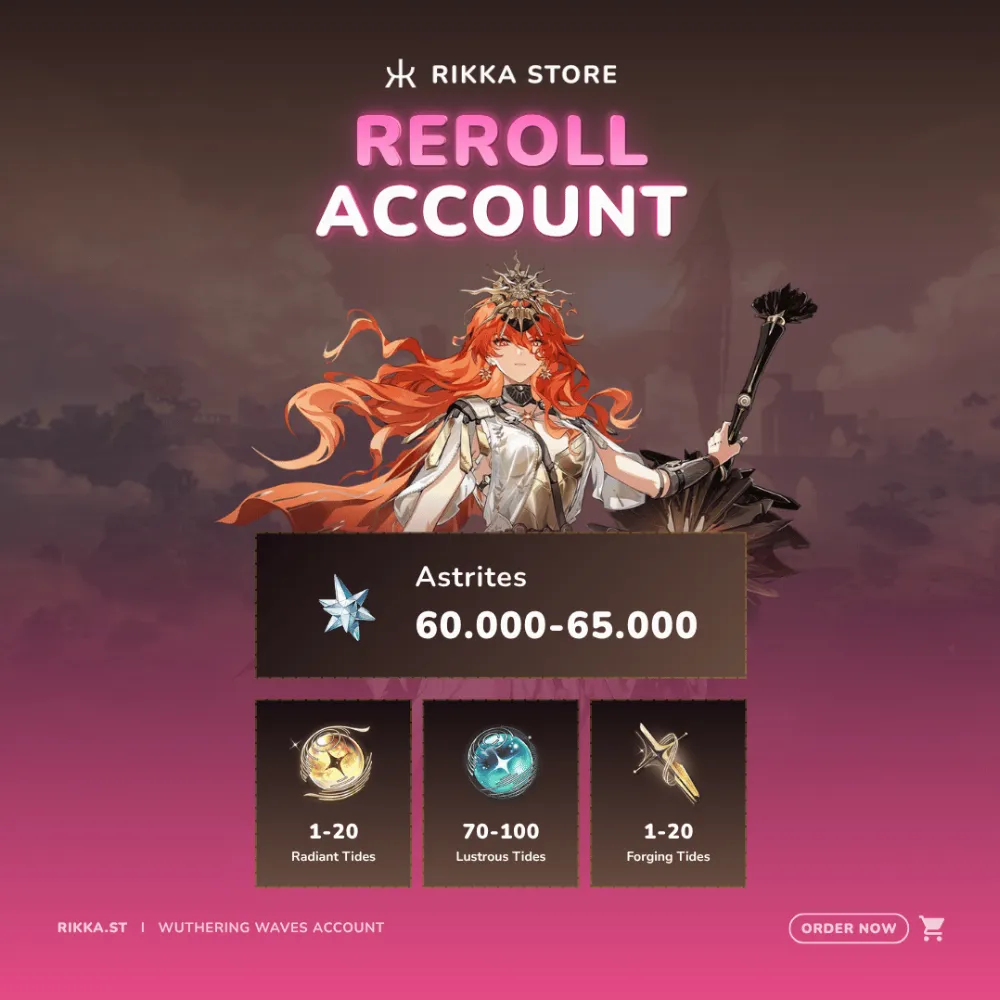 ☆ EU | Augusta + 60000+ Astrites | Reroll Account | DM for Catalog