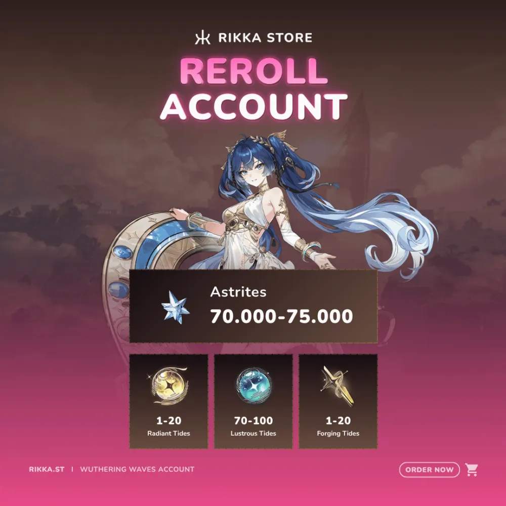 ☆ EU | Iuno + 70000+ Astrites | Reroll Account | DM for Catalog
