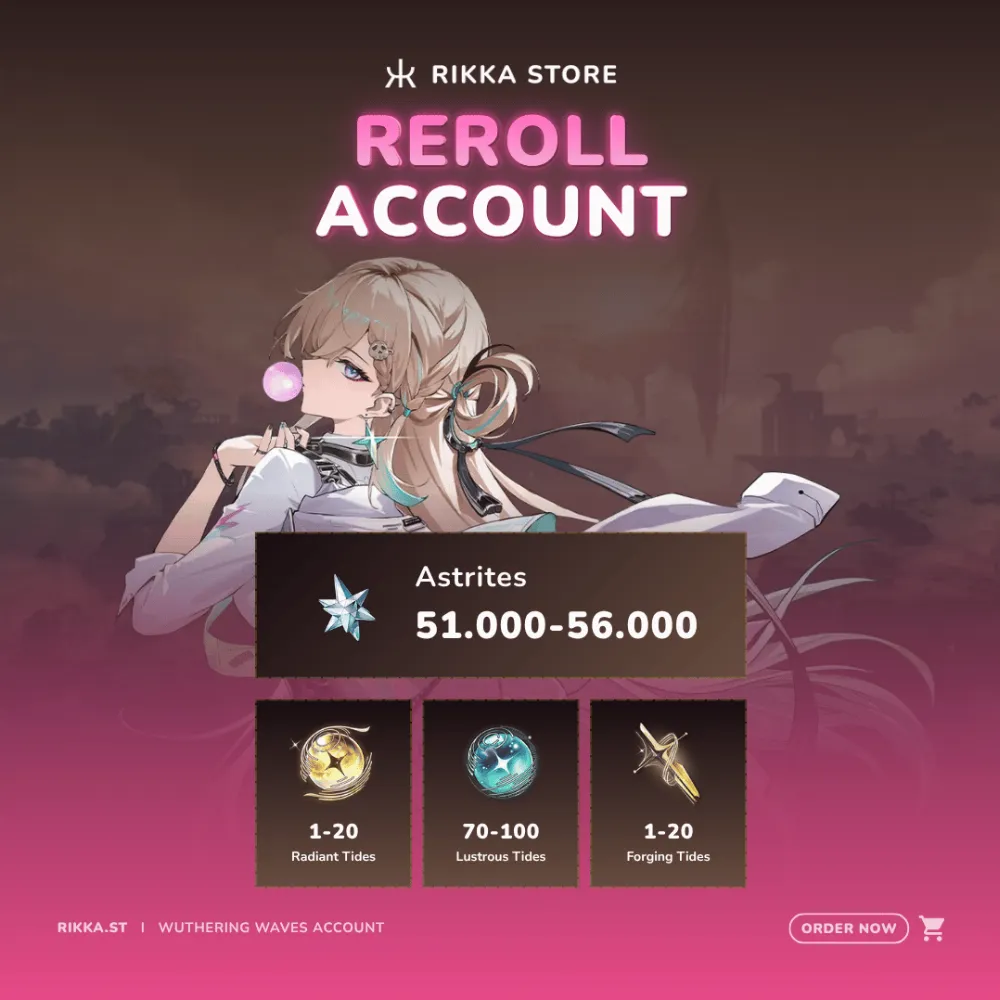 ☆ EU | Lynae + 51000+ Astrites | Reroll Account | DM for Catalog