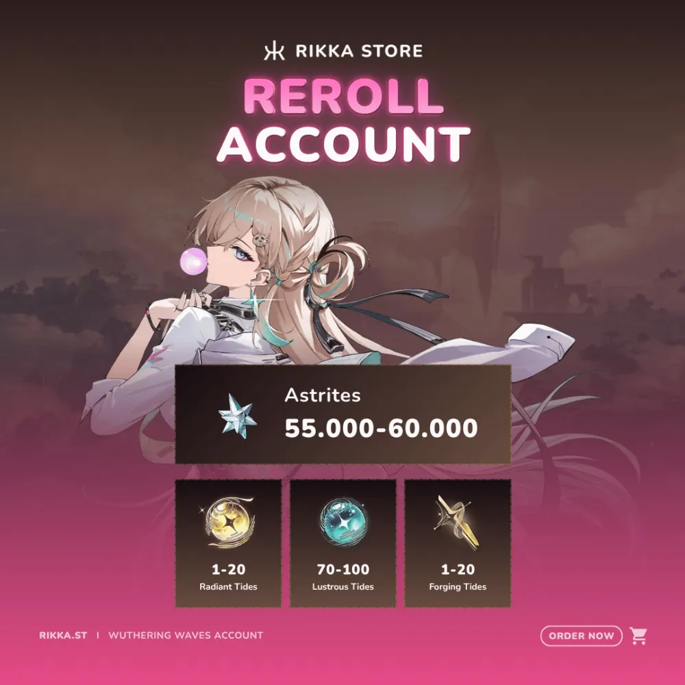 ☆ EU | Lynae + 55000+ Astrites | Reroll Account | DM for Catalog