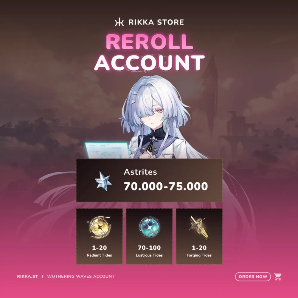 ☆ EU | Mornye + 70000+ Astrites | Reroll Account | DM for Catalog