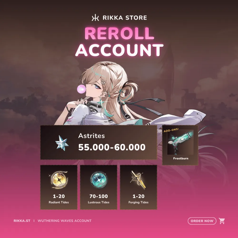 ☆ NA | Lynae + Signature + 55000+ Astrites | Reroll Account | DM for Catalog