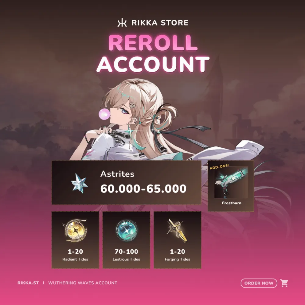 ☆ NA | Lynae + Signature + 60000+ Astrites | Reroll Account | DM for Catalog