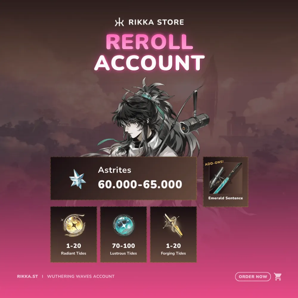 ☆ EU | Luuk + Signature + 60000+ Astrites | Reroll Account | DM for Catalog