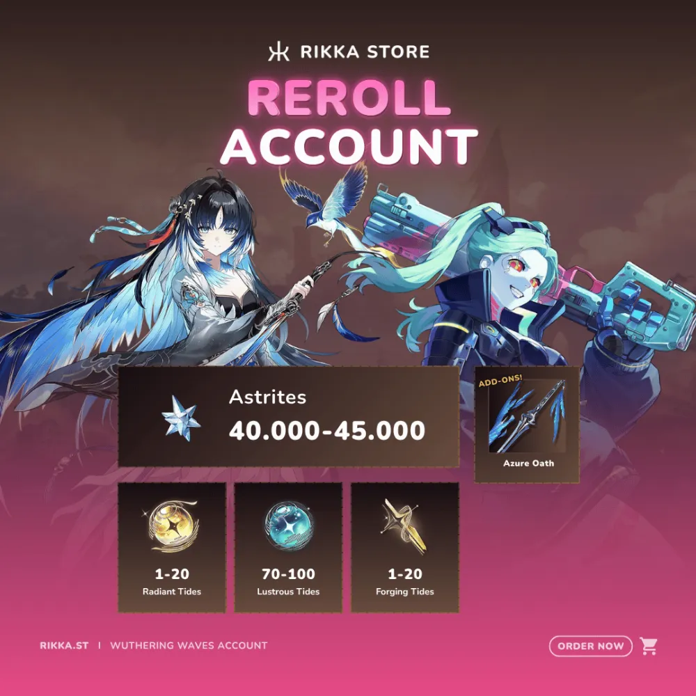 ☆ NA | Yangyang + Signature + Rebecca + 40000+ Astrites | Reroll Account | DM for Catalog