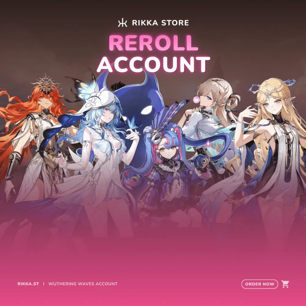 ☆ EU | Augusta + Shorekeeper + Roccia + LYNAE + Cartethyia | Reroll Account | DM for Catalog