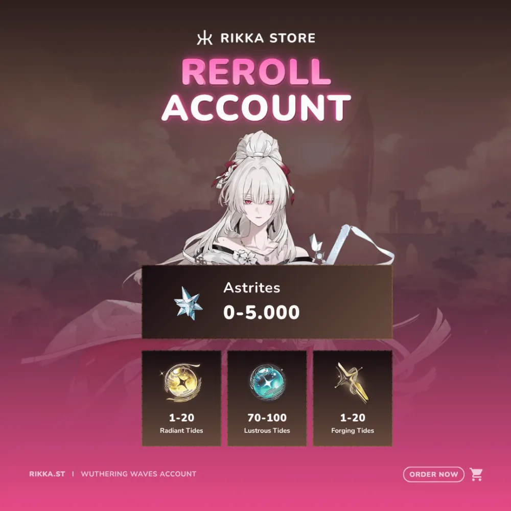 ☆ SEA | Hiyuki RC 3 + 0-5000 Astrites + Rebecca | Reroll Account | DM for Catalog