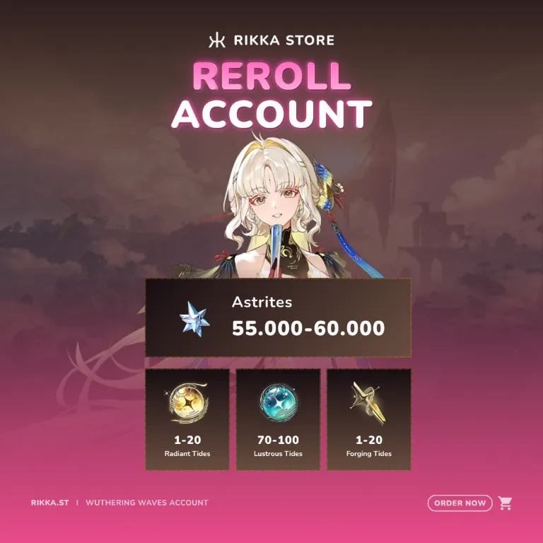 ☆ SEA | Suisui + 55000+ Astrites | Reroll Account | DM For Catalog