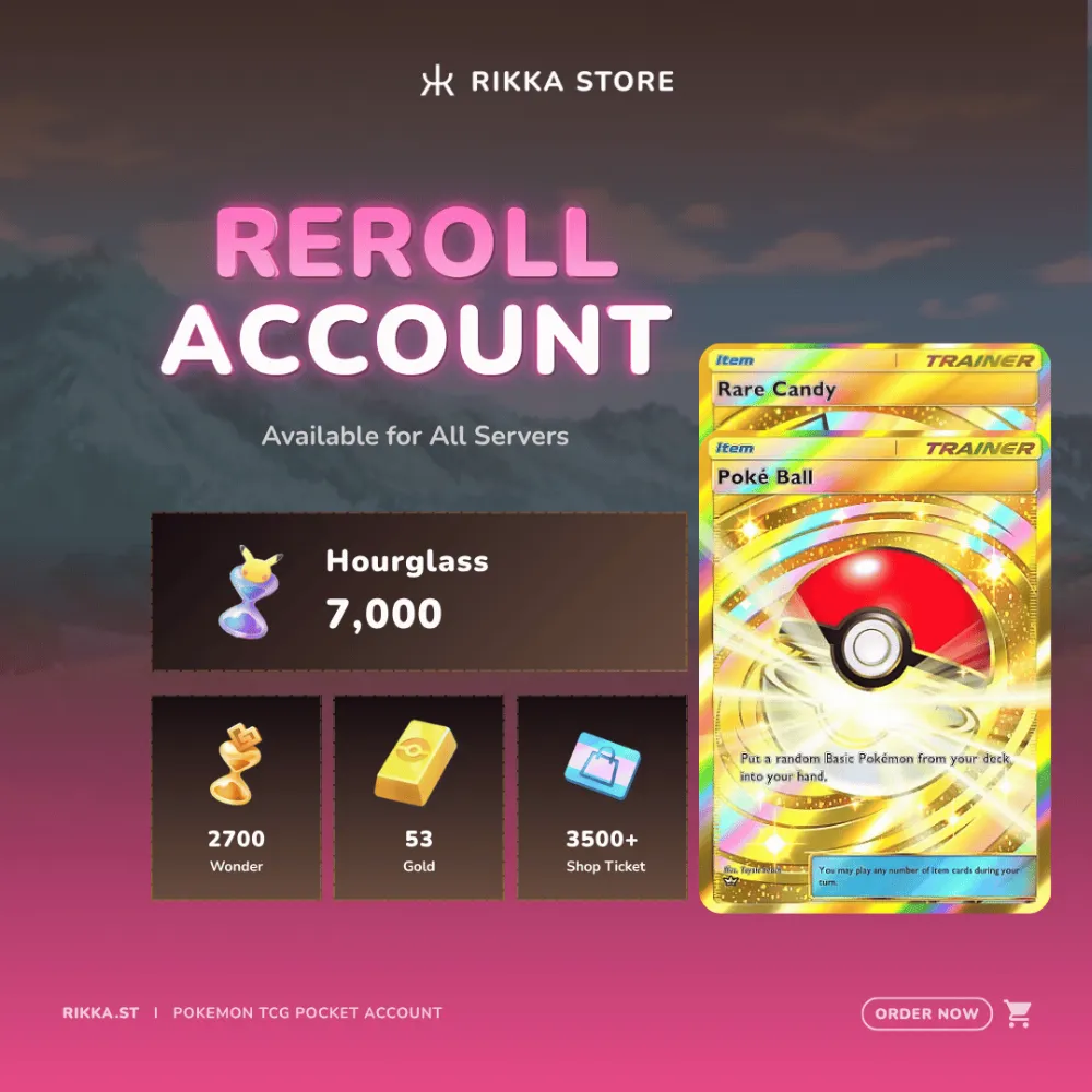 ☆ Global | 3185 Pulls | Crown Rare Candy + Crown PokeBall | 7000 Pack Hourglass, 2700 Wonderglass