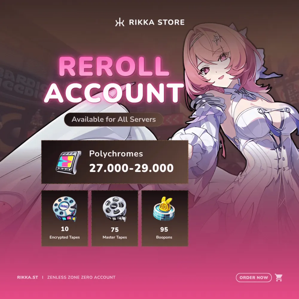 ☆ EU | 27000 Poly + 75 Master Tapes + 10 Encrypted Tapes + 95 Boopons | Female MC | Reroll Account