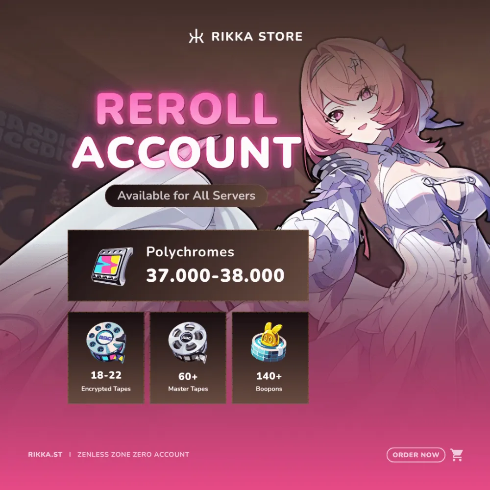 ☆ NA | 37000+ Polychrome + 60+ Master Tapes + 18-22 Encrypted Tapes + 140+ Boopons | Lv. 46+
