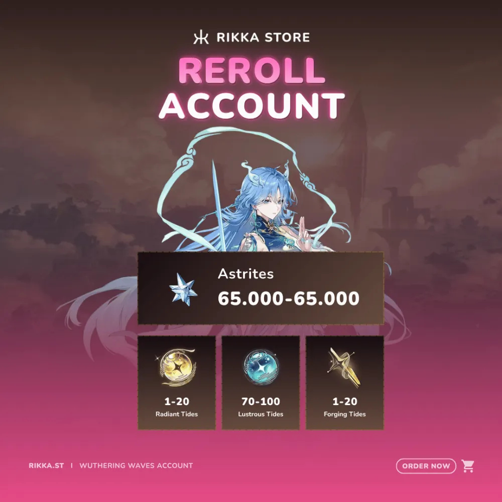 ☆ SEA | Qingxiao + 65000+ Astrites | Reroll Account | DM For Catalog