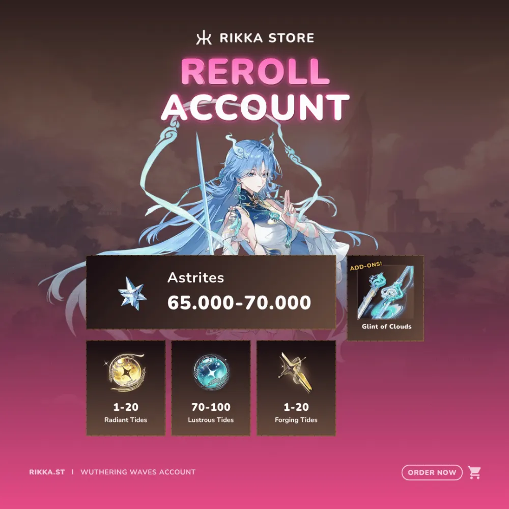 ☆ SEA | Qingxiao + Signature + 65000+ Astrites | Reroll Account | DM For Catalog