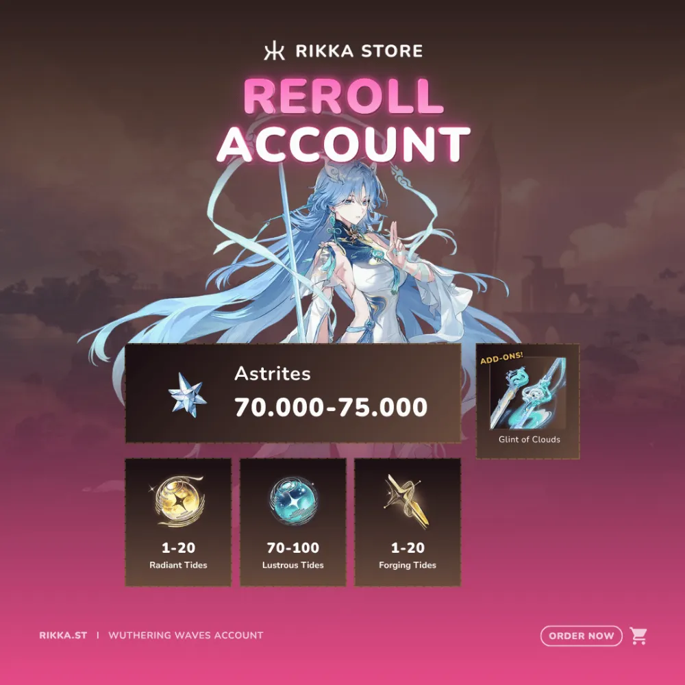 ☆ ASIA | Qingxiao + Signature + 70000+ Astrites | Reroll Account | DM For Catalog