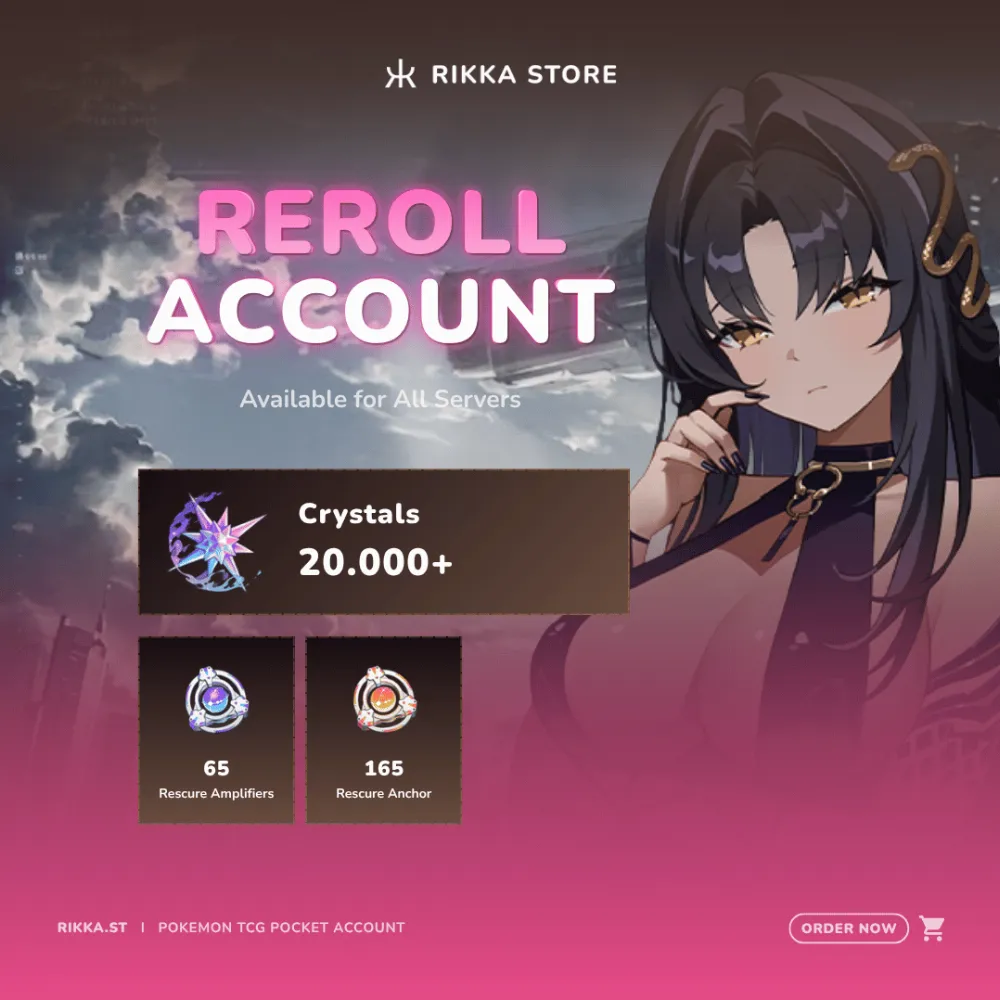 ☆ Global | 355 Pulls | 20000+ Crystals, 165x Rescue Anchor, 65x Rescue Amplifiers | 1-4 Random 5☆