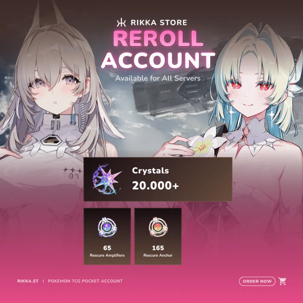 ☆ Global | 20000+ Crystals, 165x Rescue Anchor, 65x Rescue Amplifiers | 1x Sereniel + 2x Heidemarie