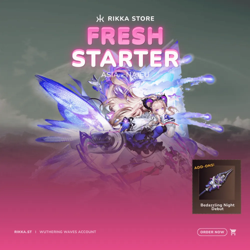 ☆ NA/EU | Liino + Signature Weapon | Fresh Starter | DM for Catalog