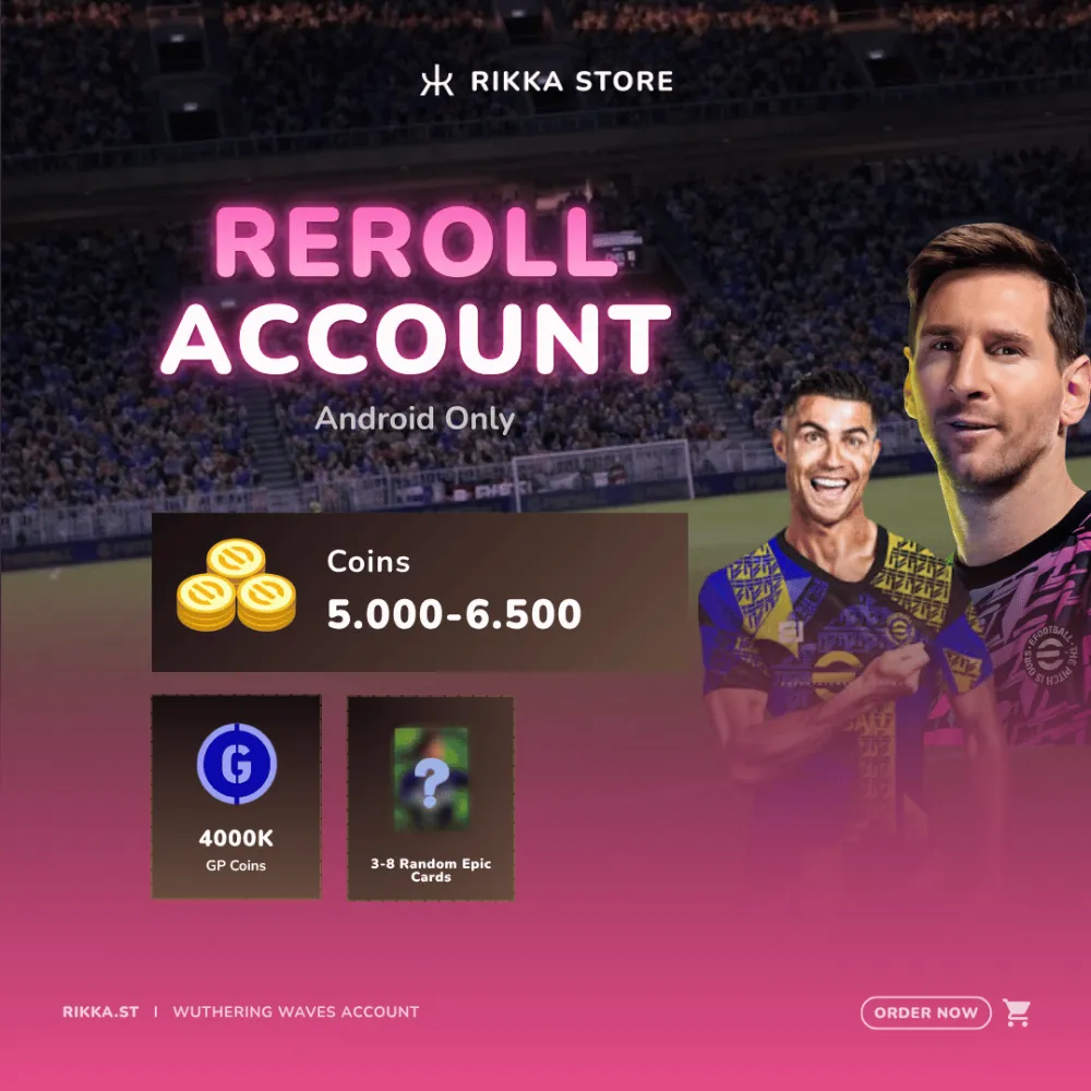 ☆ Android | 5500-6500 Coins | 4,500,000+ GP | C. Ronaldo + Messi + 15-30 Random Highlight