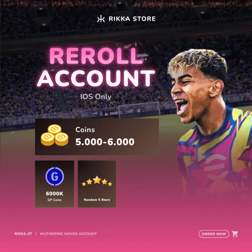☆ iOS | 5000+ Coins | 6,000,000 GP | 6-8 Random 5-Star Players | DM for Catalog