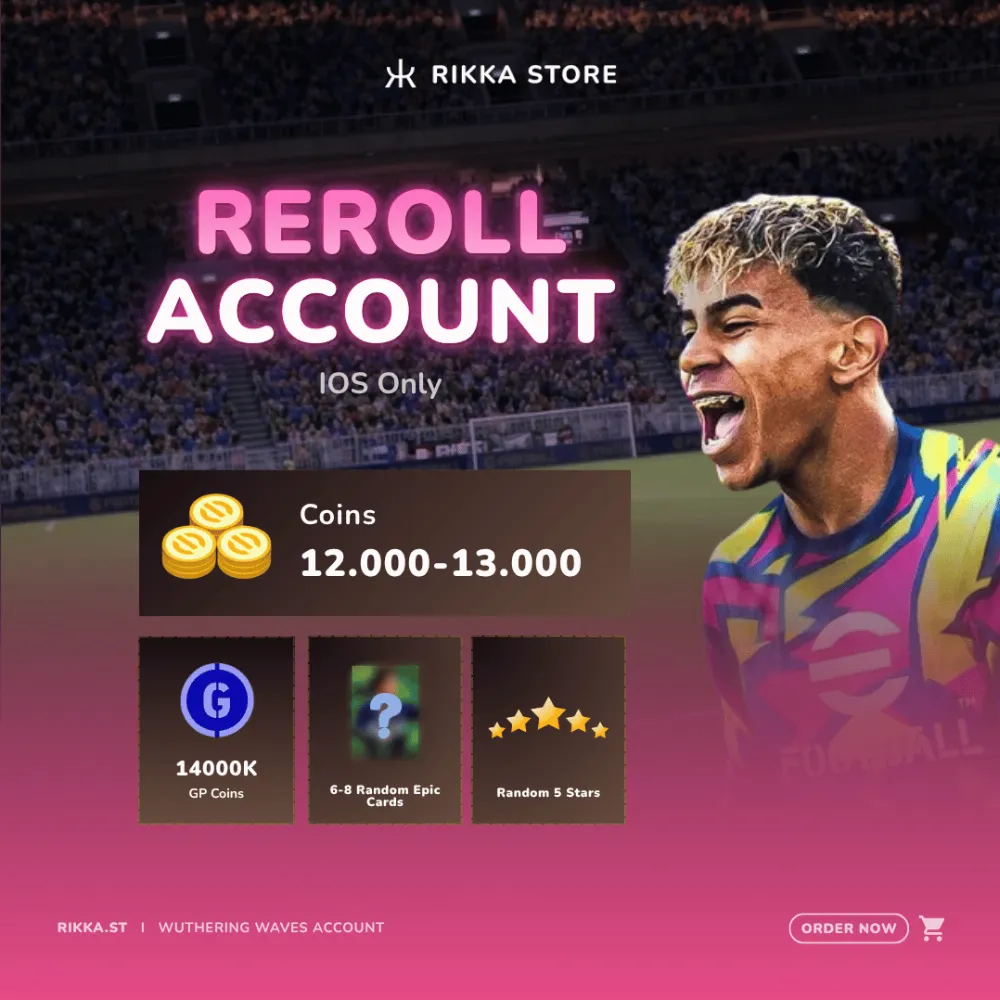 ☆ iOS | 12000+ Coins | 14,000,000 GP | 6-8 Random Epic/Legendary Players + Random Highlight 5-Star