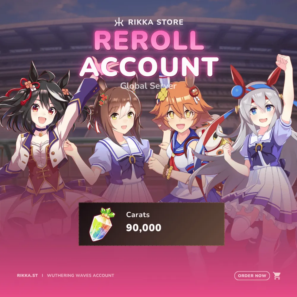 ☆ Global | 90000 Carrats | SSR Kitasan + Fine Motion + Matikanefukukitaru | Uma Tamamo Cross