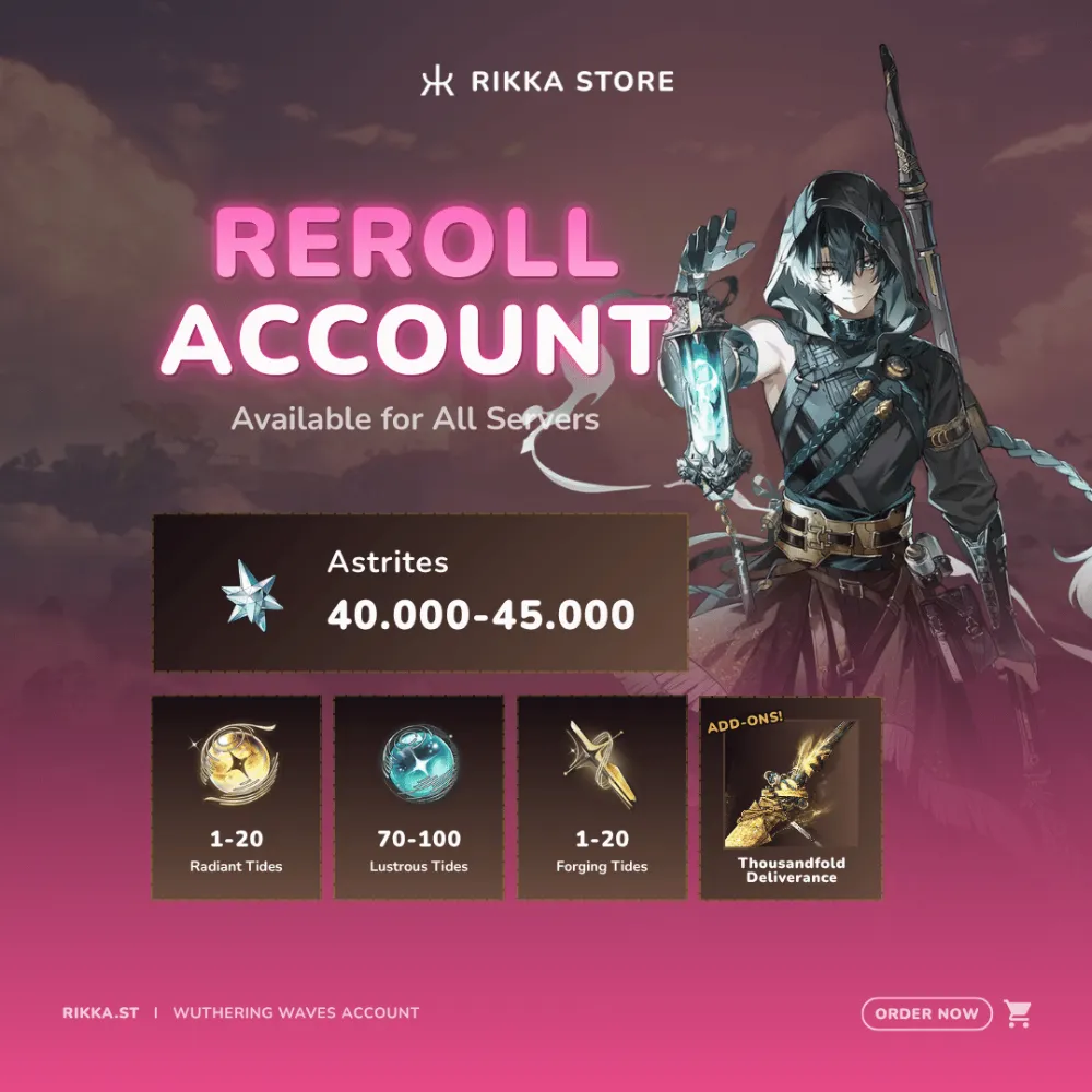 ☆ SEA | Jingran + Signature + 40000+ Astrites | Reroll Account | DM For Catalog