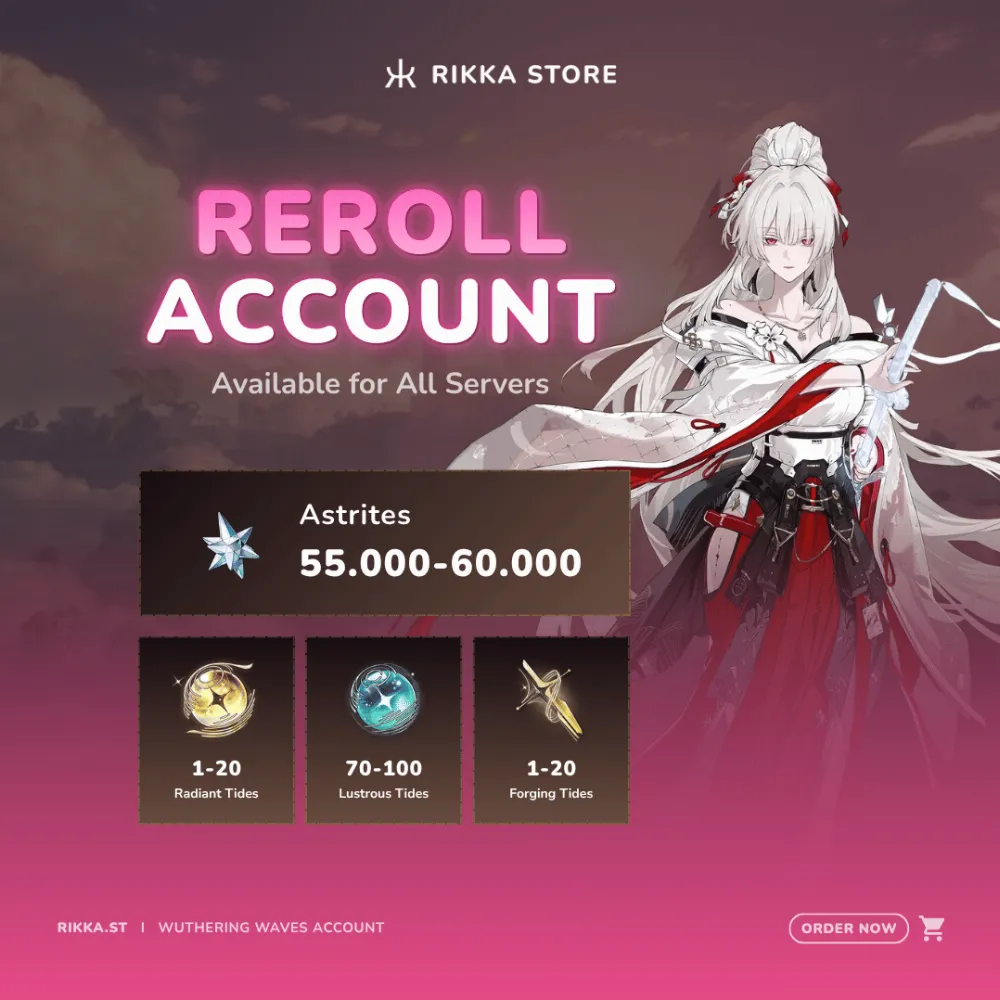 ☆ SEA | Hiyuki + 55000+ Astrites | Reroll Account | DM For Catalog