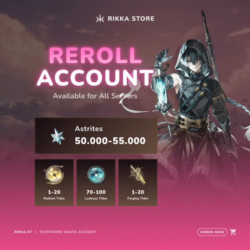 ☆ NA | Jingran + 50000+ Astrites | Reroll Account | DM For Catalog