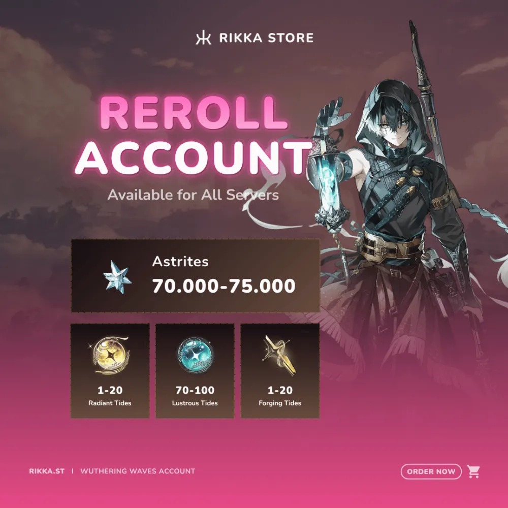 ☆ NA | Jingran + 70000+ Astrites | Reroll Account | DM For Catalog