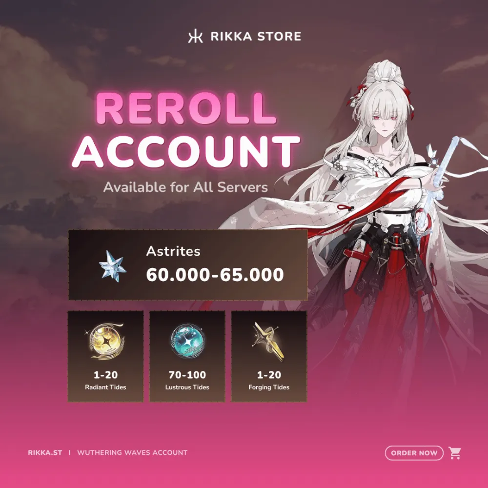 ☆ NA | Hiyuki + 60000+ Astrites | Reroll Account | DM For Catalog
