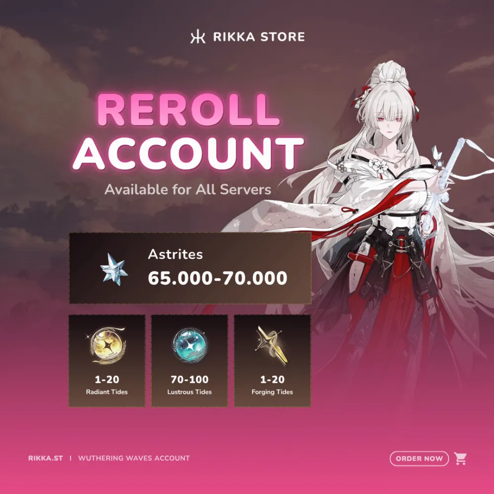 ☆ EU | Hiyuki + 65000+ Astrites | Reroll Account | DM For Catalog