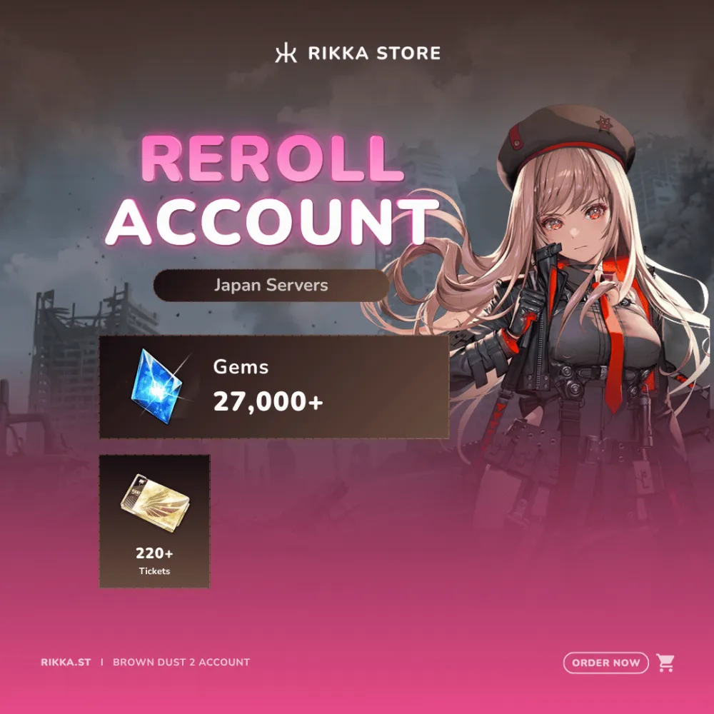 ☆ Japan | 27000+ Gems | 220+ Tickets | 310+ Pulls | 3x SSR | Reroll Account | DM for Catalog