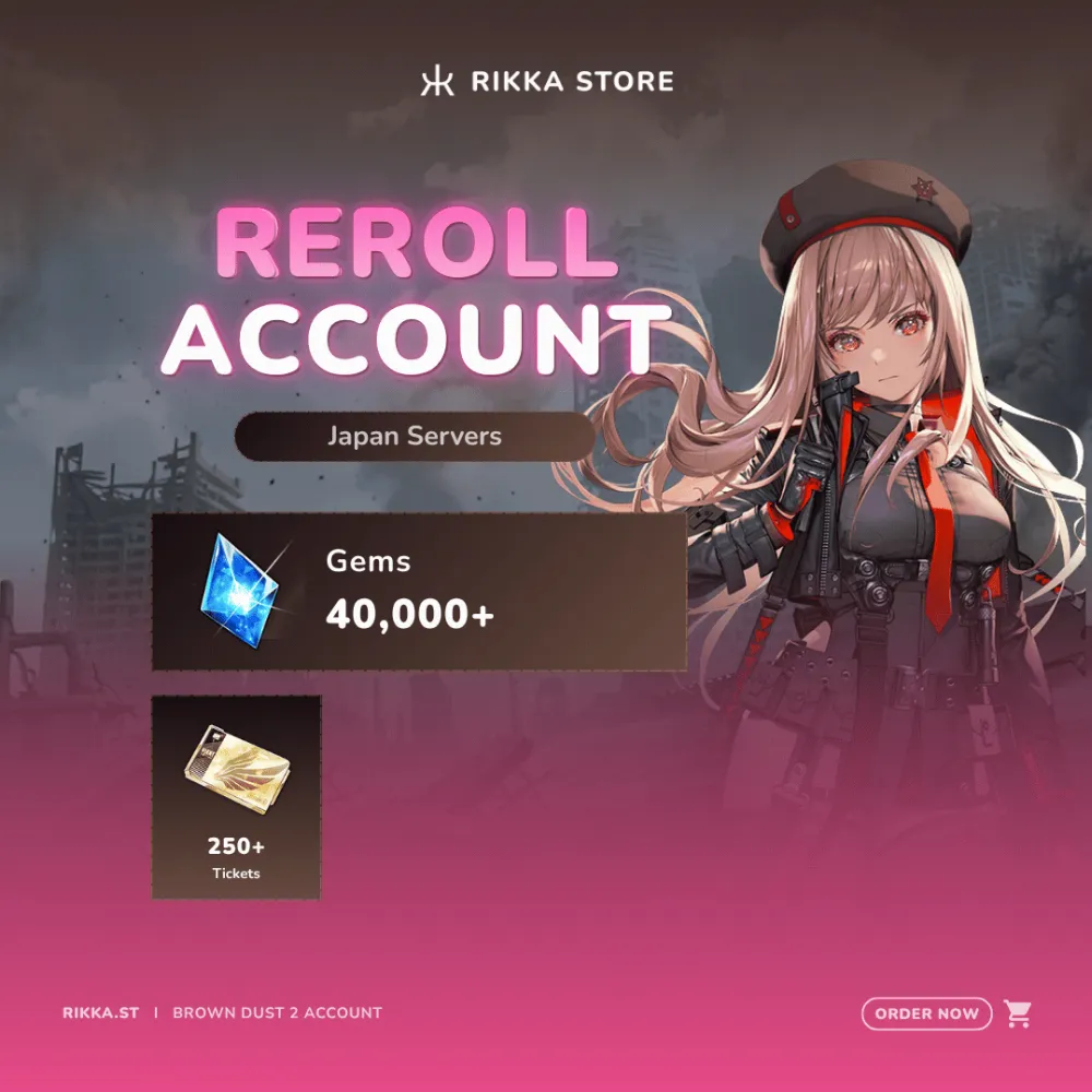 ☆ Japan | 40000+ Gems | 250+ Tickets | 383+ Pulls | 2x SSR | Reroll Account | DM for Catalog