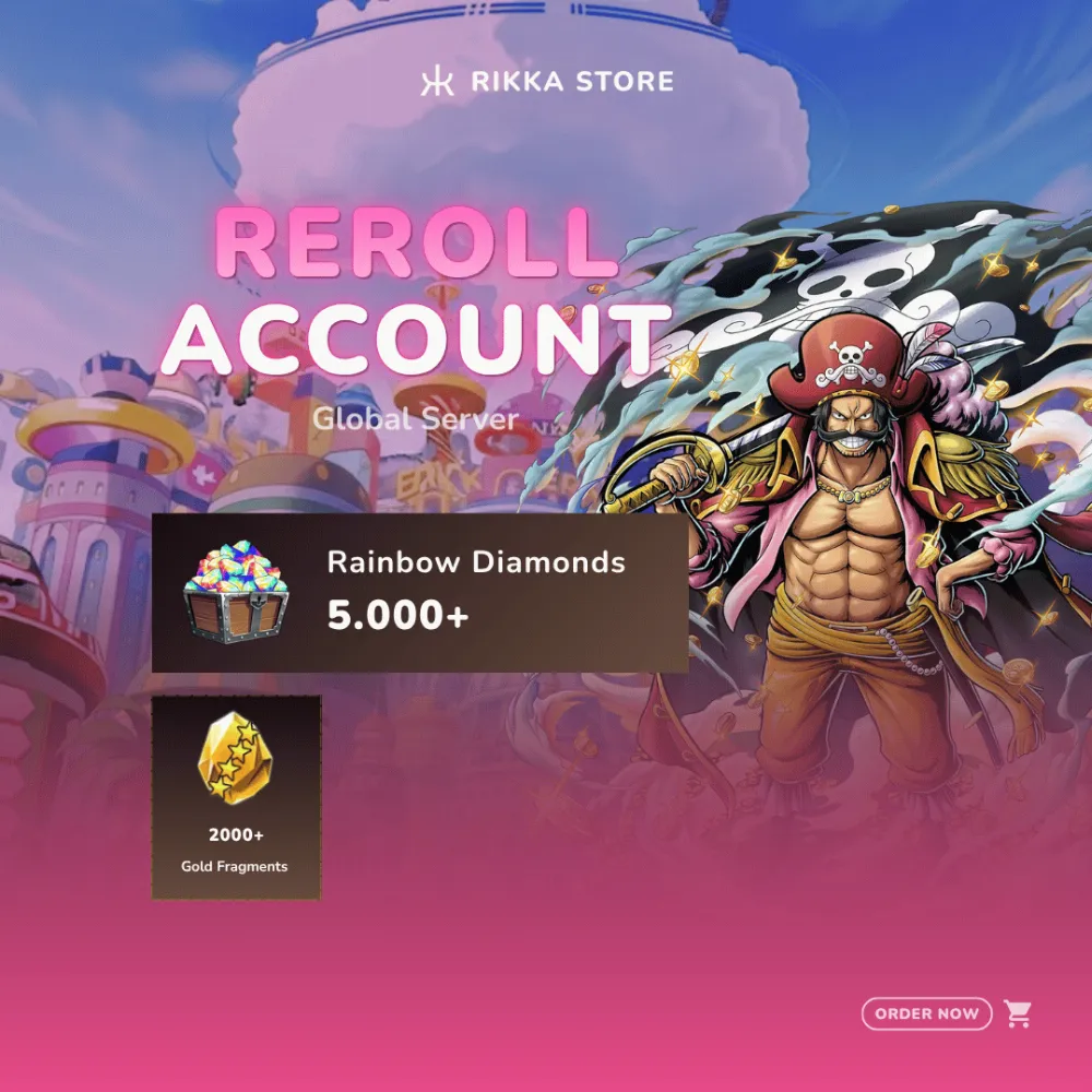 ☆ Global Android | EX Dark Roger | 5000+ Rainbow Diamonds | 2000+ Gold Fragments