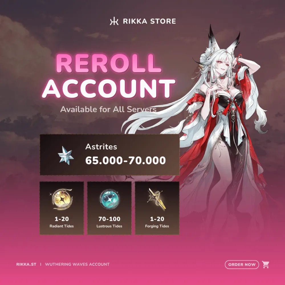 ☆ NA | Hsin + 65000+ Astrites | Reroll Account | DM For Catalog