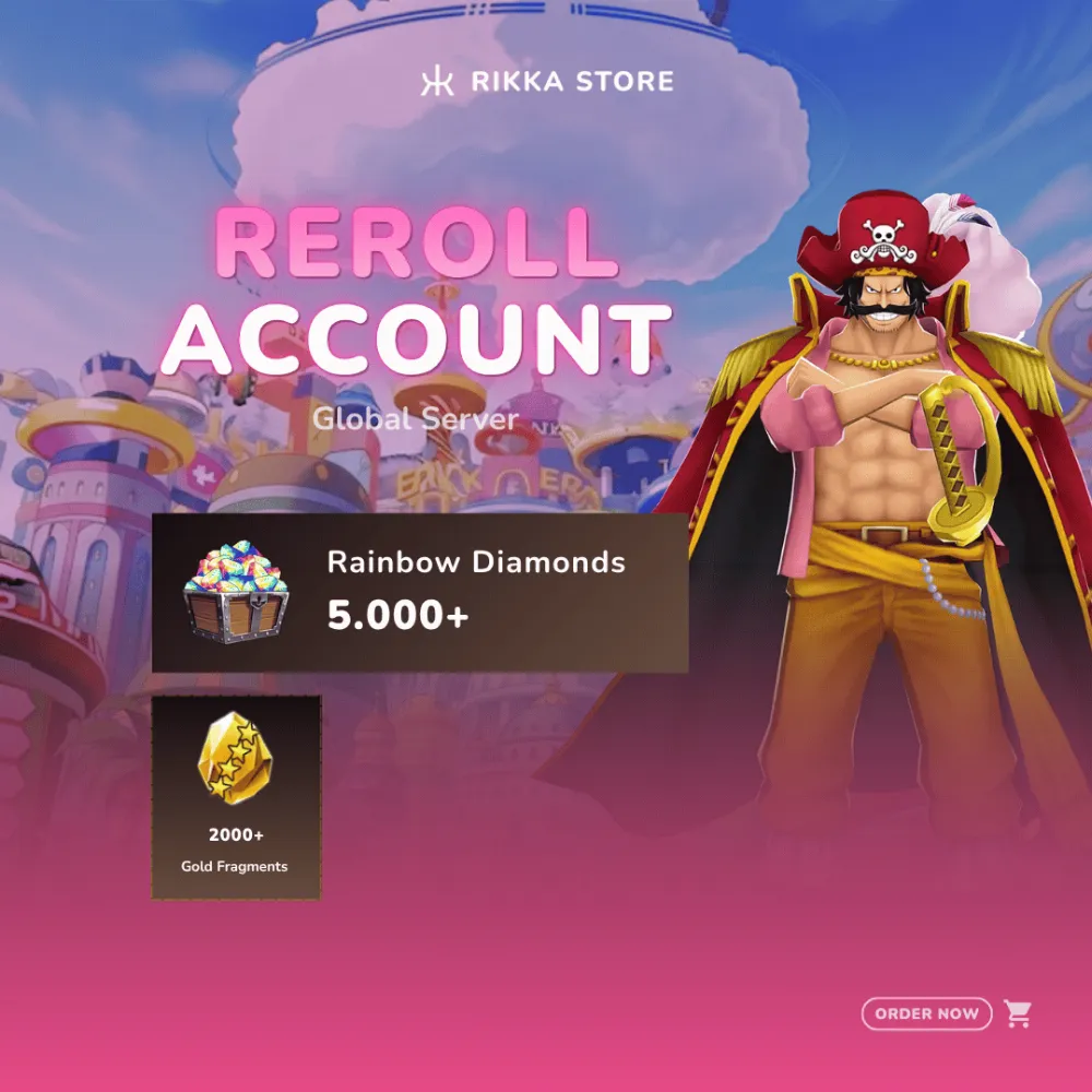 ☆ Global Android | EX Green Roger | 5000+ Rainbow Diamonds | 2000+ Gold Fragments | 60+ 4☆