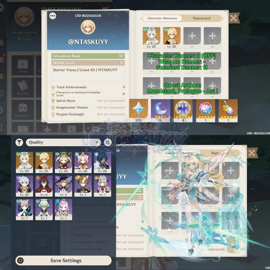ASIA | AR 12 | Starter Vesna | Unset All | MC Aether