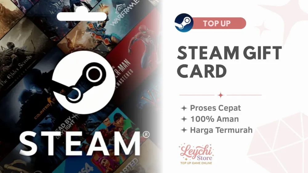 Topup Steam Gift Card