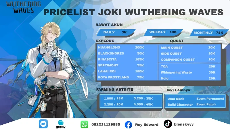 Joki Custome all content (setting harga dan request joki sesuai deal dengan buyer)