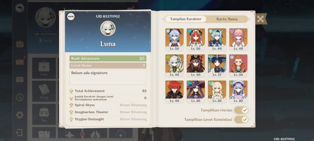[Asia] | AR:25 | F2P | low eksplore | no cheat