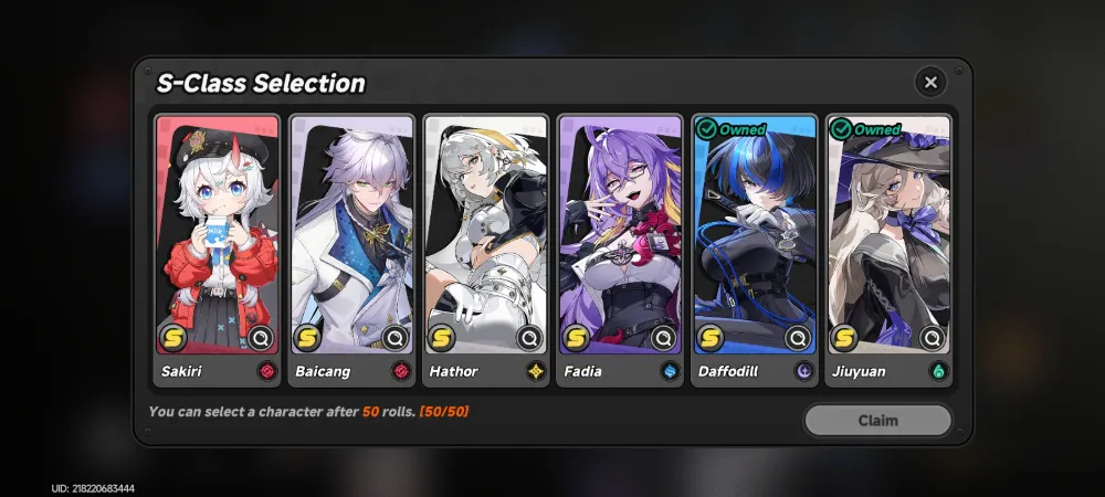 akun level 20 login EMAIL(SELECT ON) 🔥NANALLY+SIGN+COSTUME 🔥JIYUAN A1🔥DAFFODIL SERVER SEA