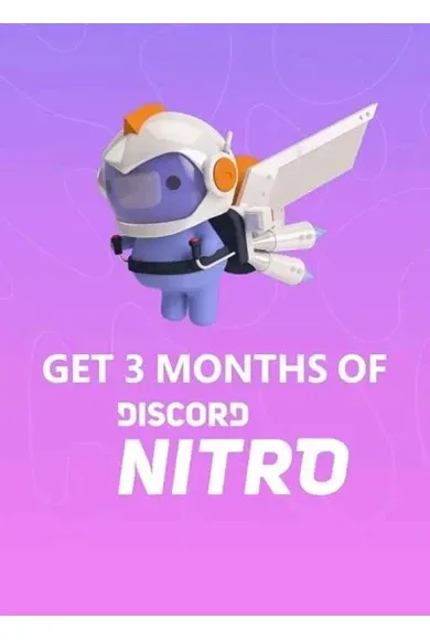 Discord Nitro 3 Bulan Via Link/Login