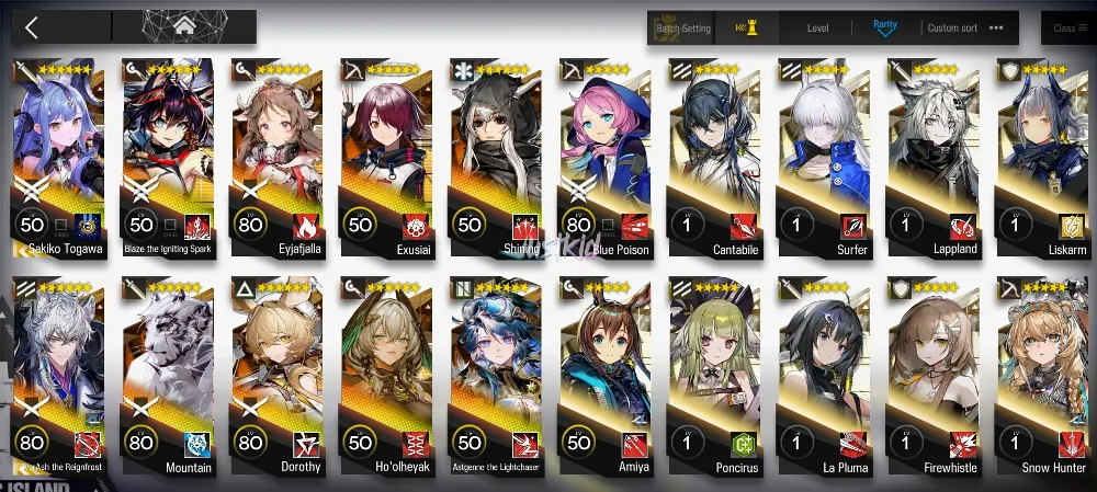 AK GLOBAL STARTERMID 10*6 , 2 LIMITED SAKIKO,SILVERASH ALTER , BLAZE ALTER,EYJA,MOUNTAIN,DOROTHY