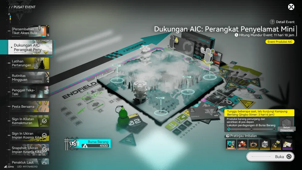 Event Perangkat Penyelamat mini