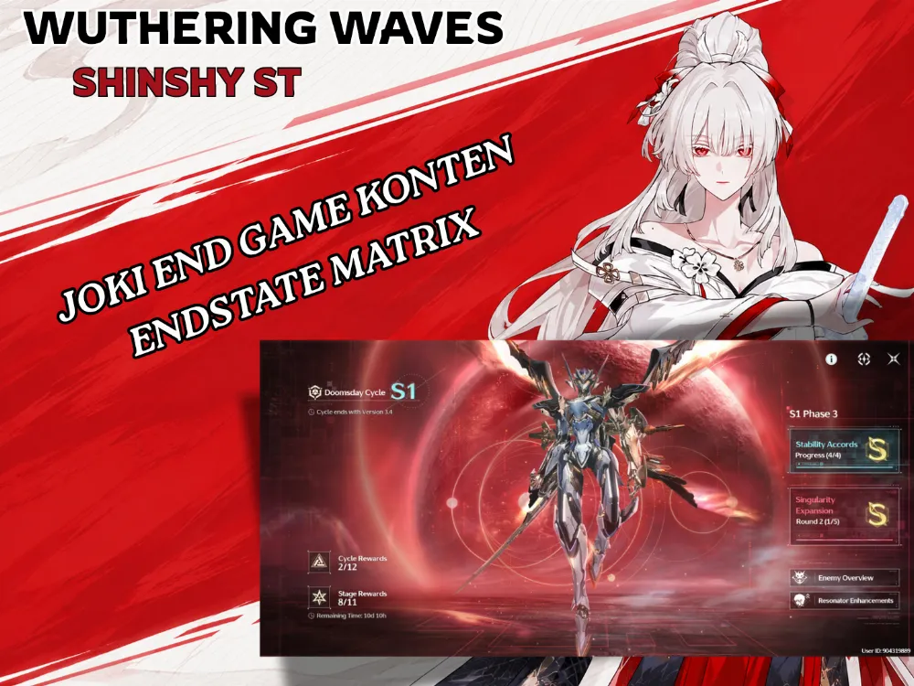 Joki Matrix End Game Konten WUWA